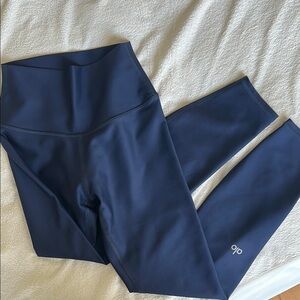 Alo Yoga Navy Blue Leggings